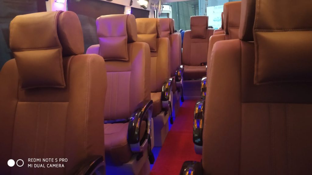 12 seater mini traveller bus booking