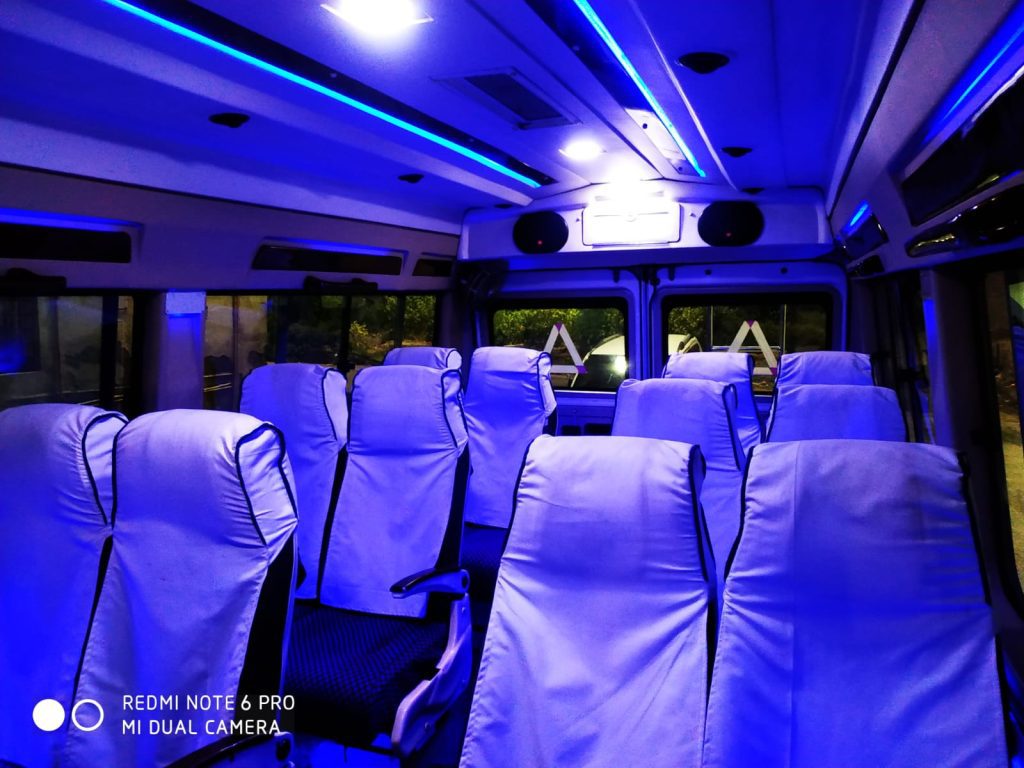 12 seater mini traveller bus booking